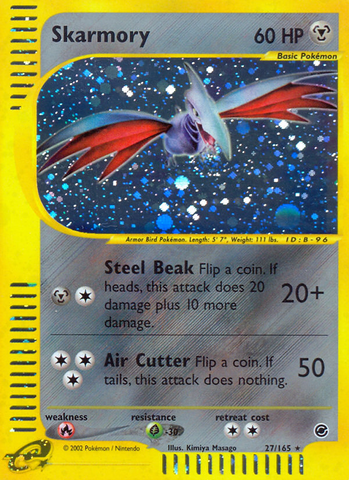 Skarmory (27/165) [Expedition: E-Card Base Set]