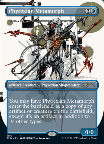Phyrexian Metamorph (1110) (Borderless) [Secret Lair Drop Series]