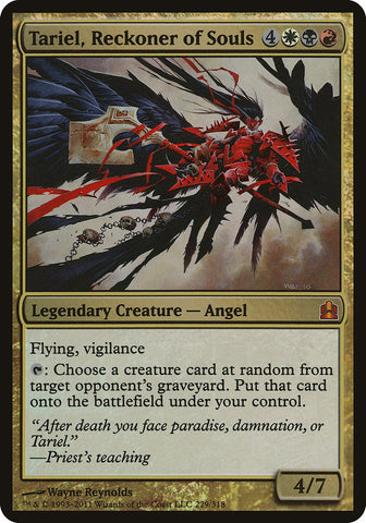 (Oversized) Tariel, Reckoner of Souls [Commander 2011 Oversized]