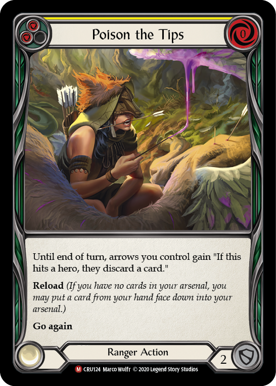 Poison the Tips [CRU124] (Crucible of War) 1st Edition Normal