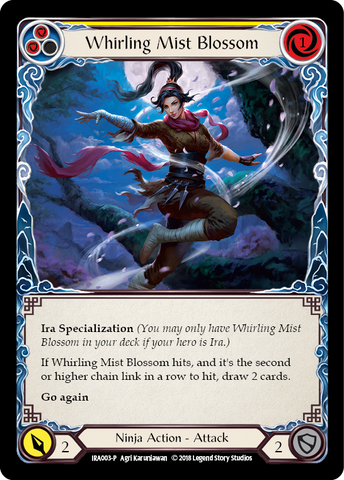 Whirling Mist Blossom [IRA003-P] (Ira Welcome Deck) 1st Edition Normal