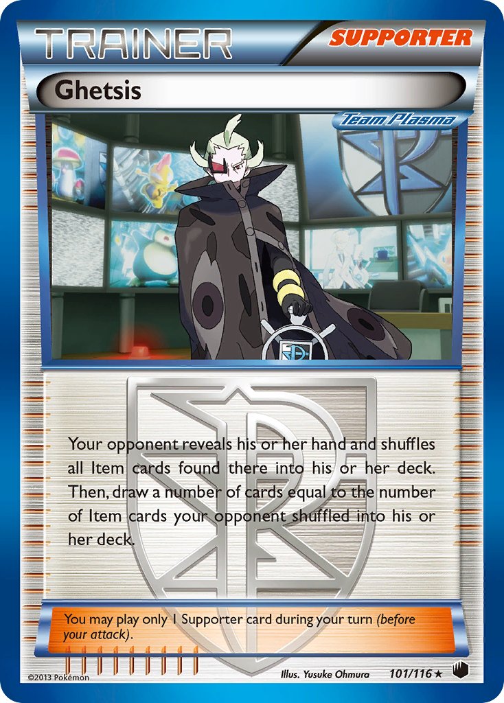 Ghetsis (101/116) (Black & White: Plasma Freeze) [Theme Deck Exclusive]