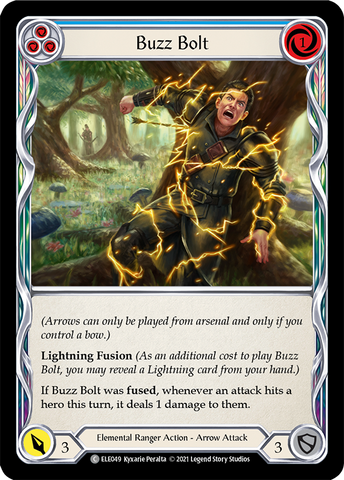 Buzz Bolt (Blue) [ELE049] (Tales of Aria) 1st Edition Normal