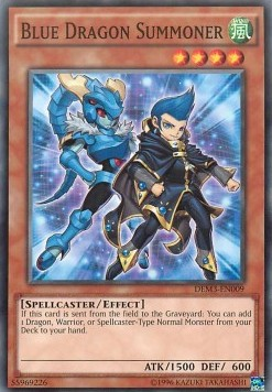 Blue Dragon Summoner [DEM3-EN009] (Promo) Common
