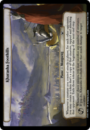 (Oversized Plane) Kharasha Foothills [March of the Machine Commander Planes]