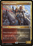 Inspiring Veteran (Promo Pack) [Throne of Eldraine Promo Pack]