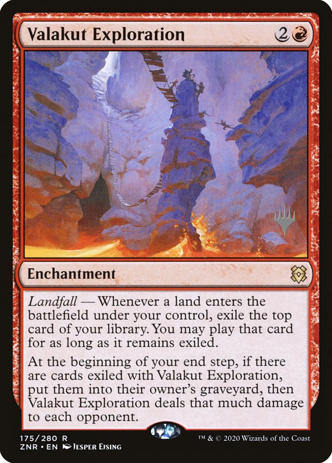 Valakut Exploration (Promo Pack) [Zendikar Rising Promo Pack]