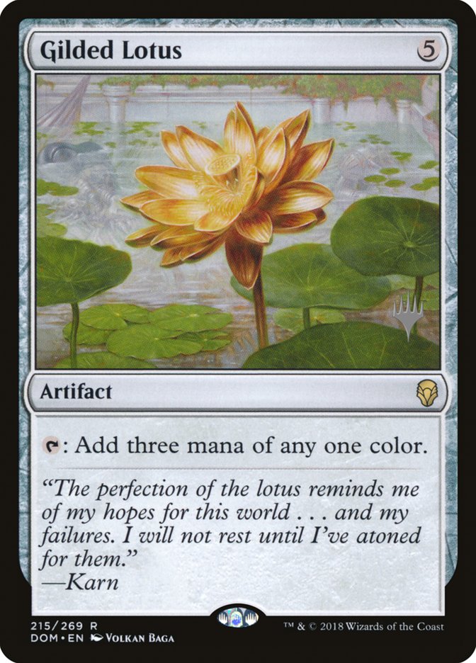 Gilded Lotus (Promo Pack) [Dominaria Promo Pack]
