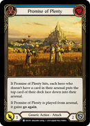 Promise of Plenty (Blue) [CRU185] (Crucible of War) 1st Edition Rainbow Foil