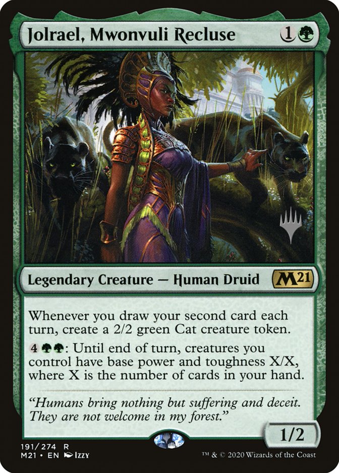 Jolrael, Mwonvuli Recluse (Promo Pack) [Core Set 2021 Promo Pack]