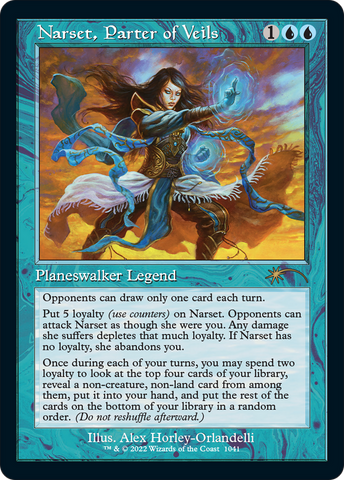 Narset, Parter of Veils (1041) (Retro) [Secret Lair Drop Series]