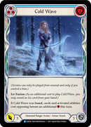 Cold Wave (Blue) [ELE040] (Tales of Aria) 1st Edition Rainbow Foil