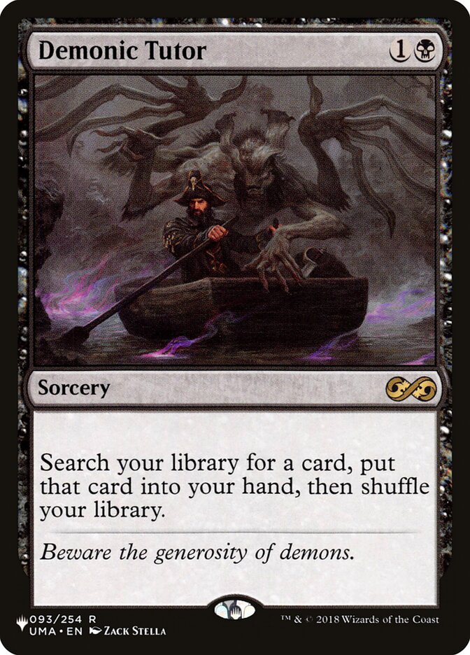 Demonic Tutor (UMA) [The List]