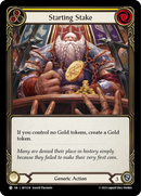 Starting Stake [HVY238] (Heavy Hitters) Rainbow Foil