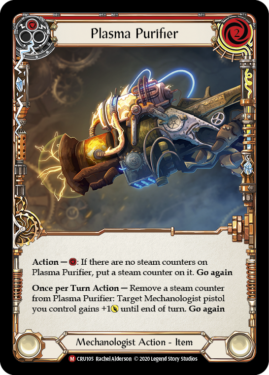 Plasma Purifier [CRU105] (Crucible of War) 1st Edition Normal