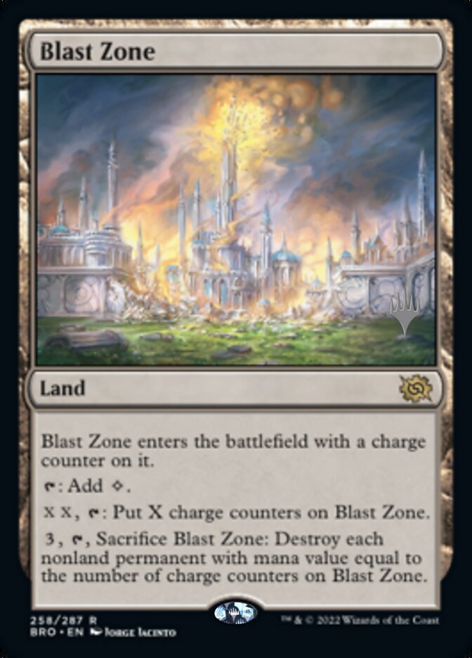 Blast Zone (Promo Pack) [The Brothers' War Promo Pack]