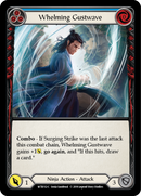 Whelming Gustwave (Blue) [WTR112-C] (Welcome to Rathe) Alpha Print Rainbow Foil