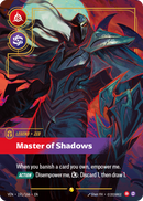 front of card Zed - Master of Shadows (Overnumbered) [Vendetta] 191/166
