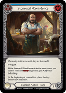 Stonewall Confidence (Blue) [BVO022-C] (Bravo Hero Deck) 1st Edition Normal