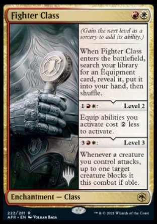 Fighter Class (Promo Pack) [Dungeons & Dragons: Adventures in the Forgotten Realms Promo Pack]