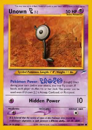 Unown (L) (86/105) [Neo Destiny Unlimited]