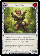 Turn Timber (Yellow) [ELE011] (Tales of Aria) 1st Edition Rainbow Foil