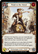 Pedal to the Metal (Blue) [U-ARC013] (Arcane Rising Unlimited) Unlimited Rainbow Foil