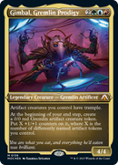 (Thick Stock Display Commander) Gimbal, Gremlin Prodigy [March of the Machine Commander]