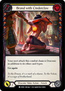 Brand with Cinderclaw (Yellow) [UPR061] (Uprising) Rainbow Foil