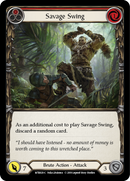 Savage Swing (Red) [WTR020-C] (Welcome to Rathe) Alpha Print Rainbow Foil