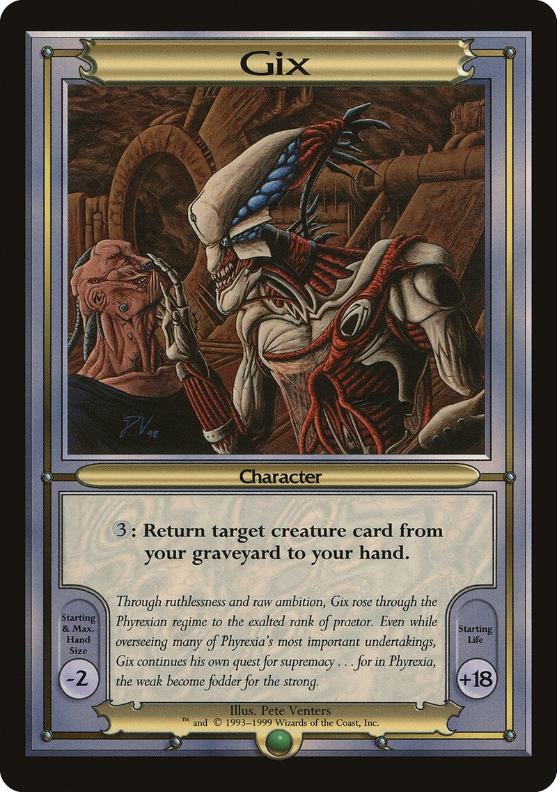 (Oversized Vanguard) Gix [Vanguard Series]