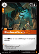 front of card Bloodscent Swarm [Radiance] 080/167