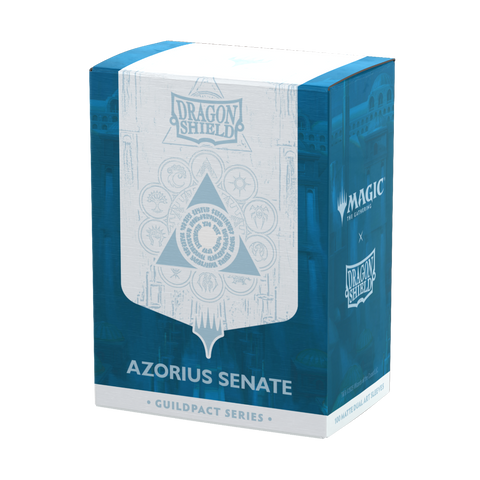 Dragon Shield: Standard 100ct Dual Matte Art Sleeves - Azorius Senate