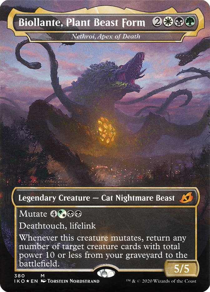 Biollante, Plant Beast Form - Nethroi, Apex of Death (Godzilla Series) [Ikoria: Lair of Behemoths]