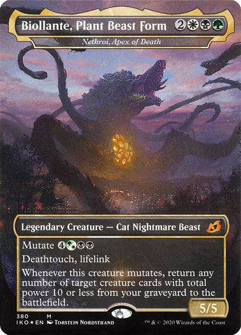 Biollante, Plant Beast Form - Nethroi, Apex of Death (Godzilla Series) [Ikoria: Lair of Behemoths]