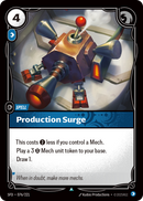 front of card Production Surge [Spiritforged] 076/221
