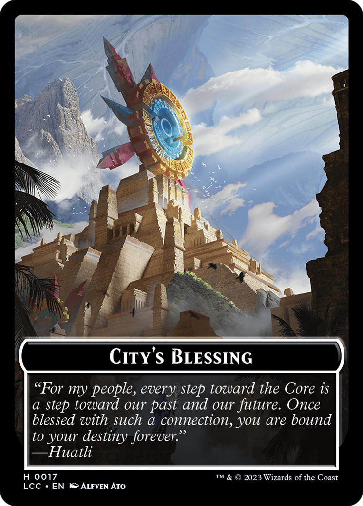 Tiny // City's Blessing Double-Sided Token [The List]