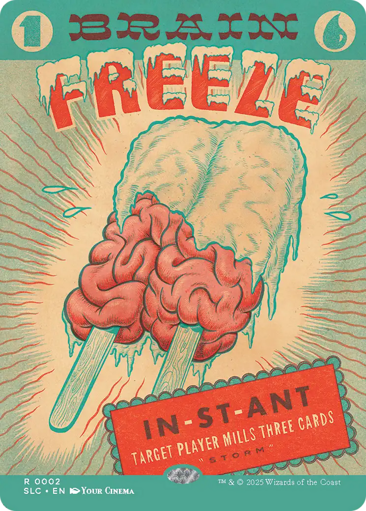 Brain Freeze (0002) [Secret Lair Countdown Kit]