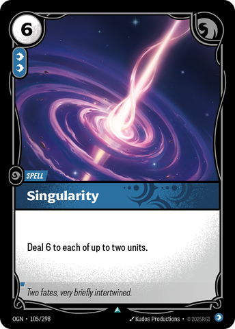 front of card Singularity [Origins] #105