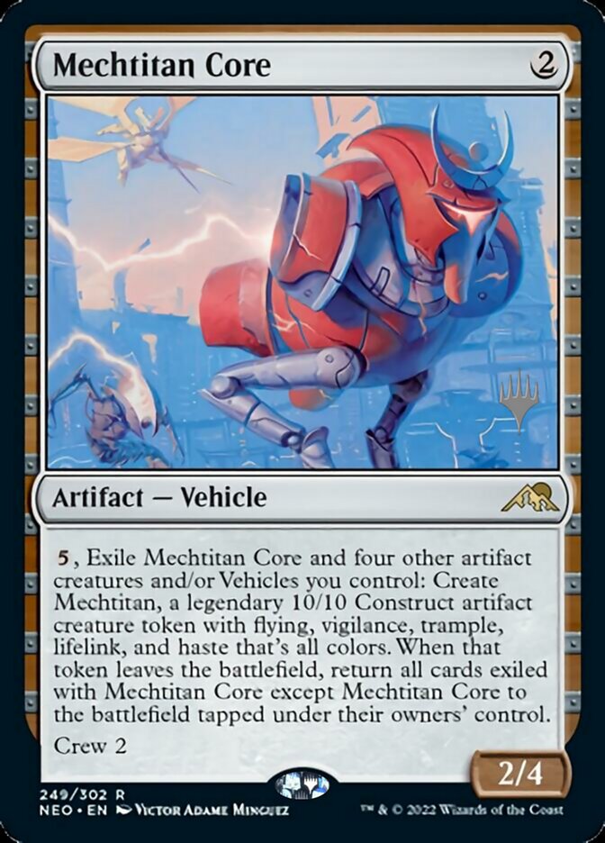 Mechtitan Core (Promo Pack) [Kamigawa: Neon Dynasty Promo Pack]