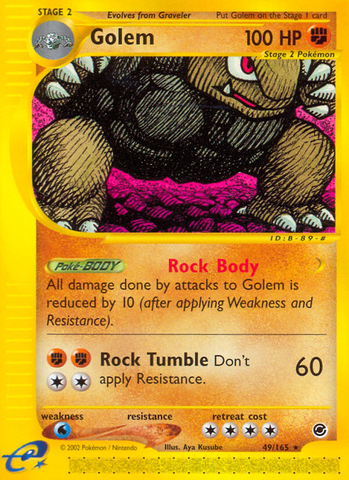Golem (49/165) [Expedition: E-Card Base Set]
