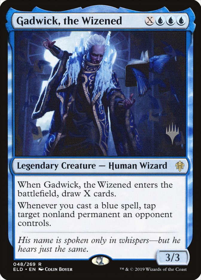 Gadwick, the Wizened (Promo Pack) [Throne of Eldraine Promo Pack]