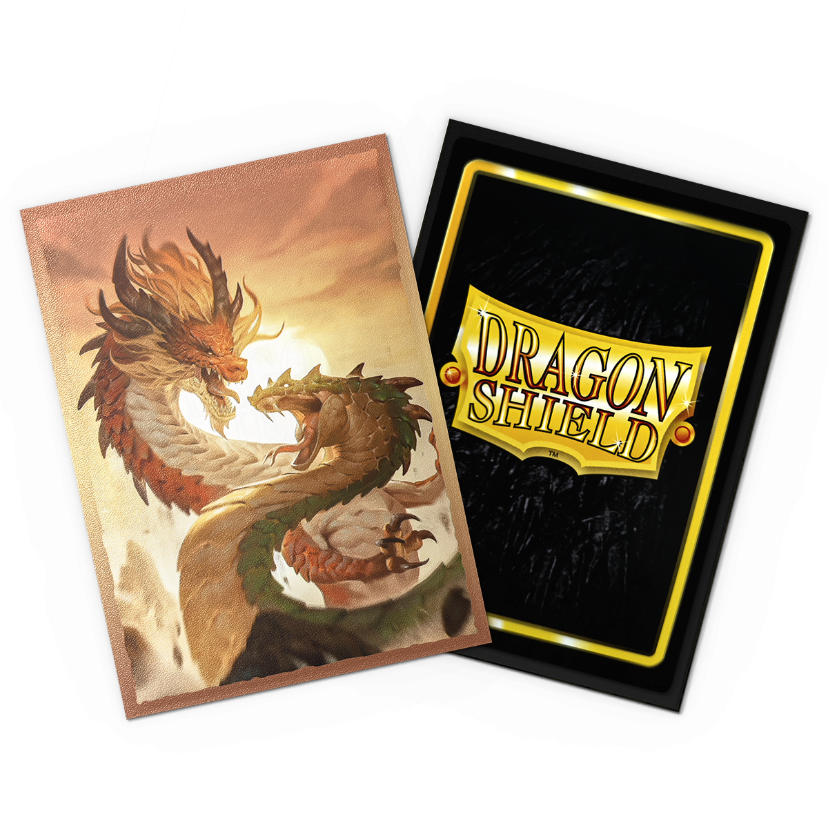 Dragon Shield: Standard Size 100ct Art Sleeves - Wood Snake 2025 (Dual Matte)