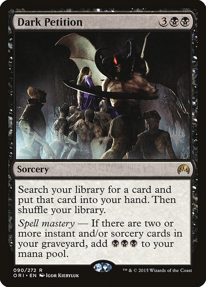 Dark Petition (Promo Pack) [Kaldheim Promo Pack]
