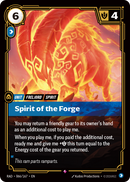 front of card Spirit of the Forge [Radiance] 066/167