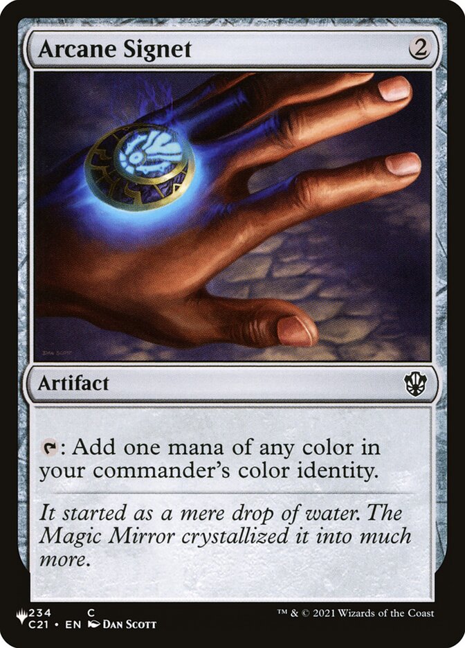 Arcane Signet (C21) [Secret Lair: Heads I Win, Tails You Lose]
