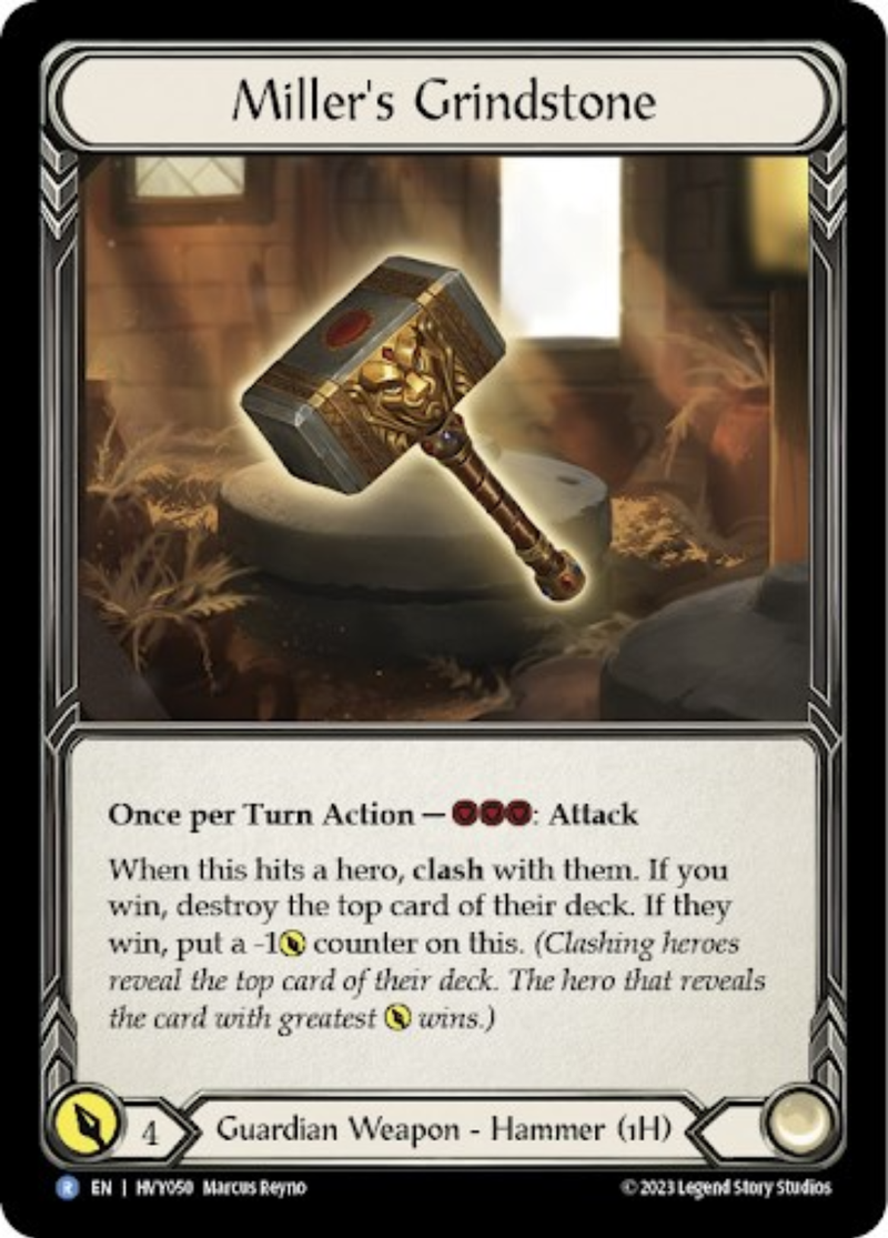 Miller's Grindstone [HVY050] (Heavy Hitters) Cold Foil