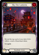 Sky Fire Lanterns (Yellow) [DYN189] (Dynasty) Rainbow Foil