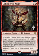 Delina, Wild Mage (Promo Pack) [Dungeons & Dragons: Adventures in the Forgotten Realms Promo Pack]