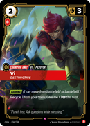 front of card Vi, Destructive [Origins]